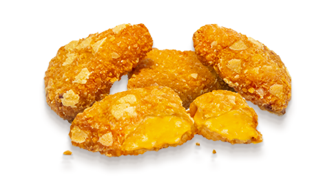 Nacho cheese triangles